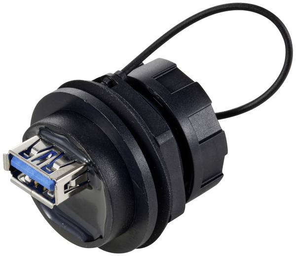 USB 3,0 Einbau Durchführung    TC-12770416 TRU COMPONENTS Inhalt: 1 St.