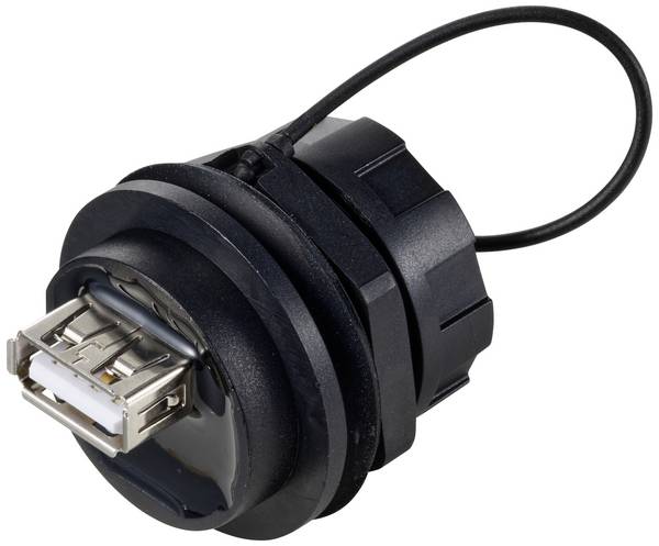 USB 2,0 Einbau Durchführung    TC-12770488 TRU COMPONENTS Inhalt: 1 St.