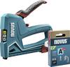 Novus Tools 030-0461 Handtacker Klammerntyp Typ 37, Typ 53 Klammernlänge 6 - 14 mm