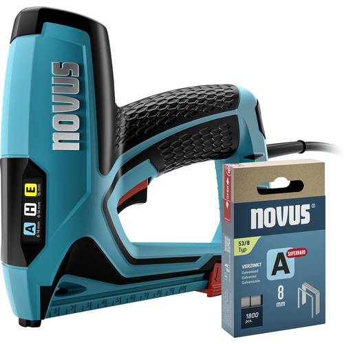 Thumbnail - Novus Tools 031-0369 Elektrotacker Klammerntyp Typ 37, Typ 53 Klammernlänge 6 - 14 mm
