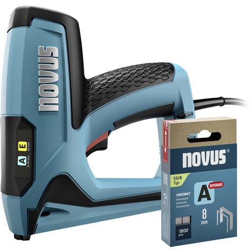 Novus Tools 031-0371 Elektrotacker Klammerntyp Typ 53 Klammernlänge 6 - 14 mm