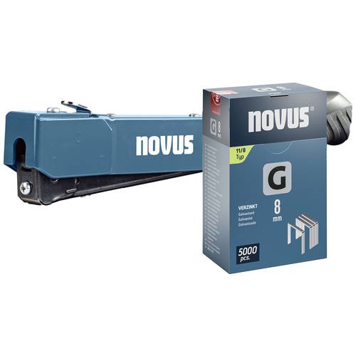 Thumbnail - Novus Tools 030-0464 Hammertacker Klammerntyp Typ 11 Klammernlänge 6 - 10 mm
