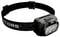 Stirnlampe mit verstellbarem Band, Modell 'Nitecore NU33', mit mehreren LED-Leuchten, geeignet zum Freiluftgebrauch oder Arbeiten bei Dunkelheit.
