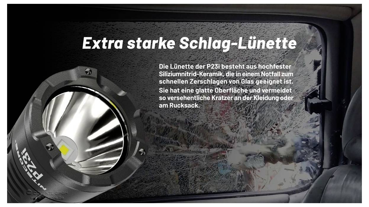 NiteCore P23i NC-P23I LED Taschenlampe akkubetrieben 3000 lm 45 h 115 g-6