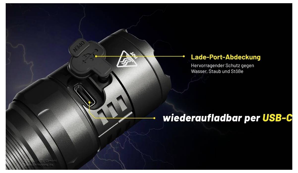 NiteCore P23i NC-P23I LED Taschenlampe akkubetrieben 3000 lm 45 h 115 g-8