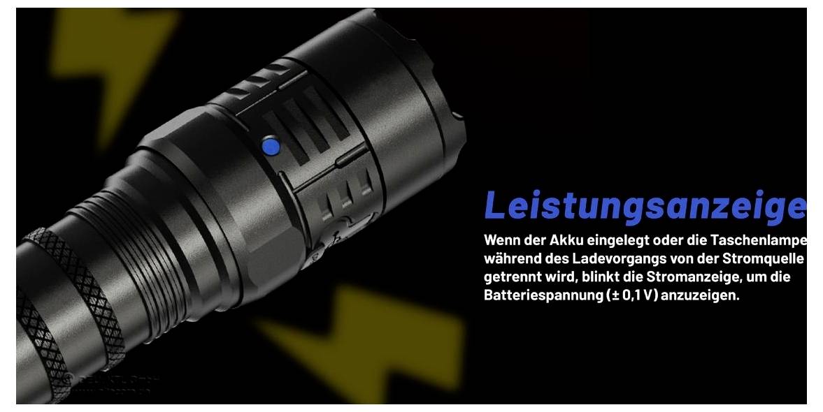 NiteCore P23i NC-P23I LED Taschenlampe akkubetrieben 3000 lm 45 h 115 g-9