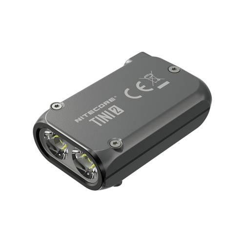 NiteCore TINI 2 grau LED Taschenlampe akkubetrieben 500 lm 14 g