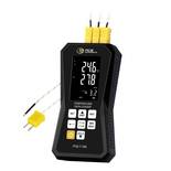 PCE Instruments 4-Kanal-Thermometer mit Datenlogger PCE-T 394 |Messbereich -210 … 1370 °C |Thermoelementtypen K und J