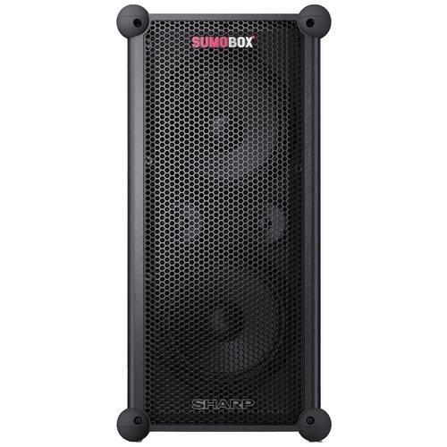 Sharp CP-LS100 SumoBox: Bluetooth® Lautsprecher AUX, USB Schwarz