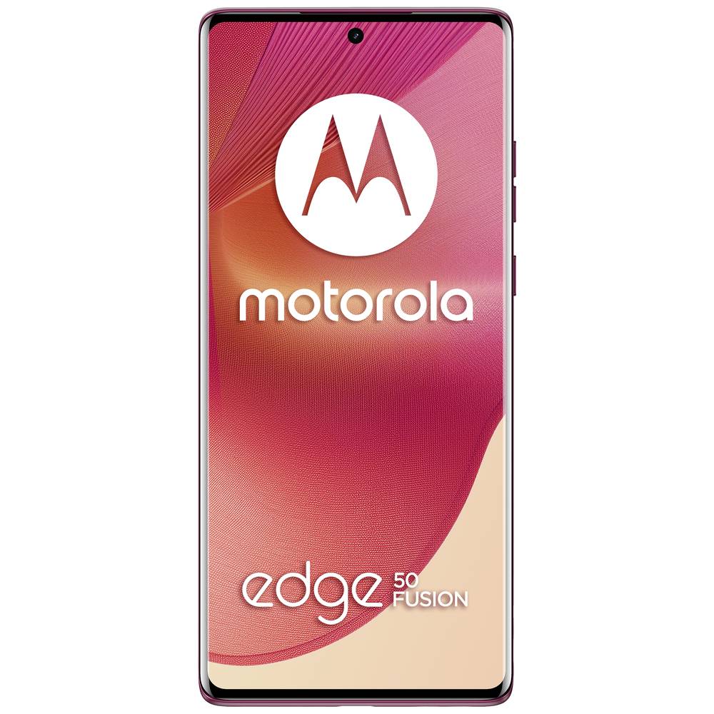 Motorola edge50 Fusion, 256 GB Smartphone 256 GB 17 cm (6.7 inch) Hot Pink Android 14 Hybrid-SIM