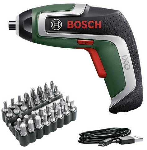 Bosch Home and Garden IXO 7 Bit-Set 06039E000B Skruvdragare batteri 3.6 V