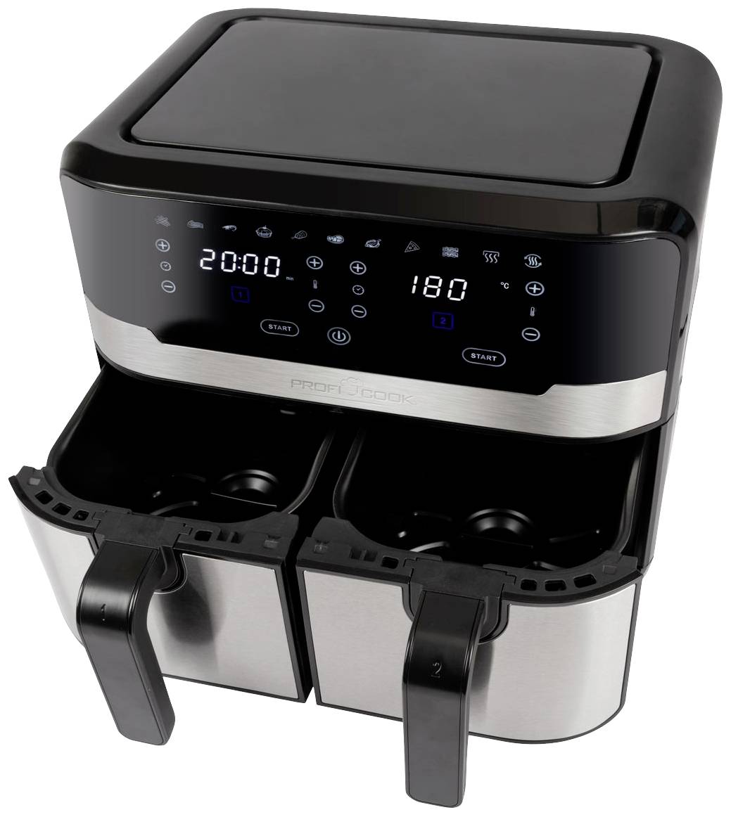 Profi Cook PC-FR 1242 H inox Heißluft-Fritteuse 9.0 l 2400 W Edelstahl-2