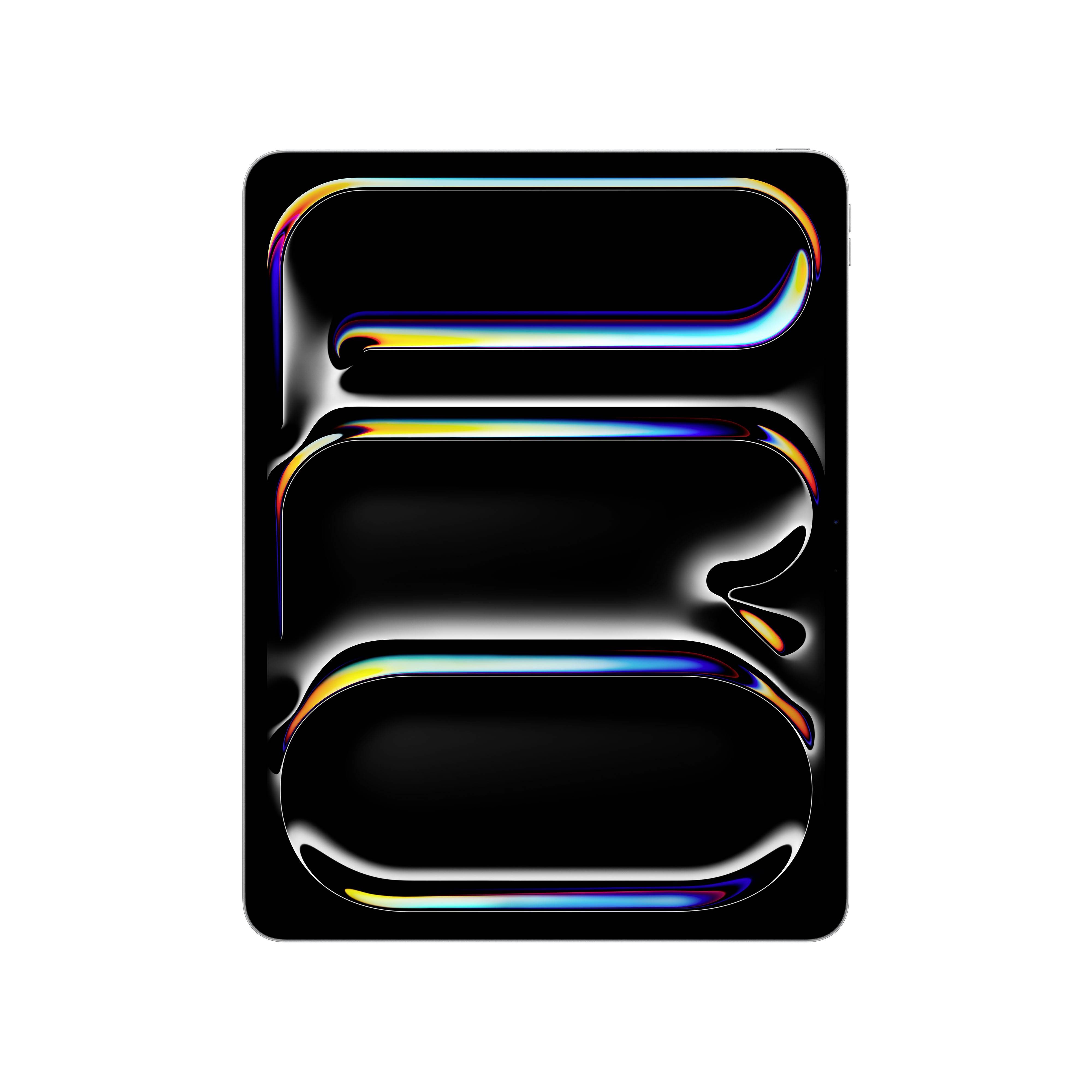 Die Abbildung zeigt eine stilisierte Zahl '3' mit metallischem Glanz und Regenbogeneffekt auf schwarzem Hintergrund.