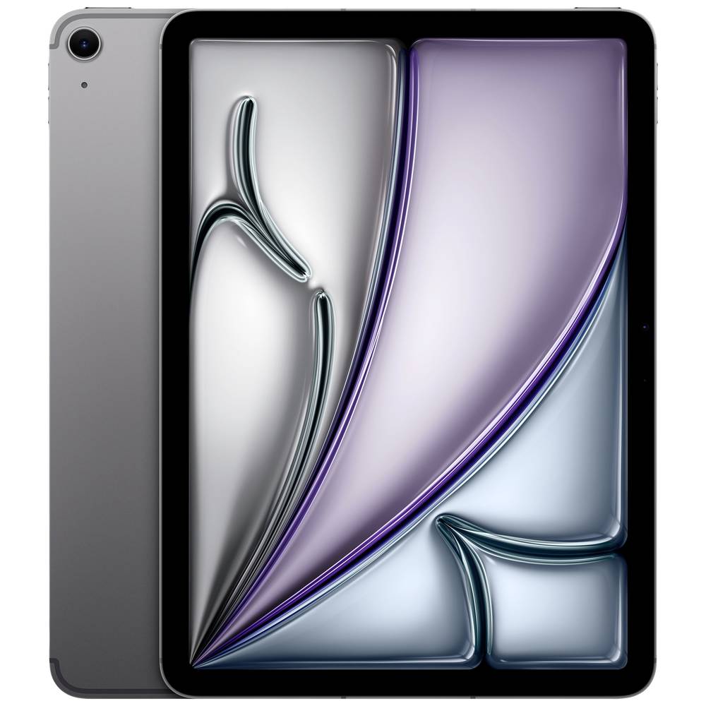 Apple iPad Air 11 (2024) UMTS/3G, LTE/4G, 5G, WiFi 128 GB Space grijs iPad 27.9 cm (11 inch)  M2 iPadOS 17 2360 x 1640 Pixel