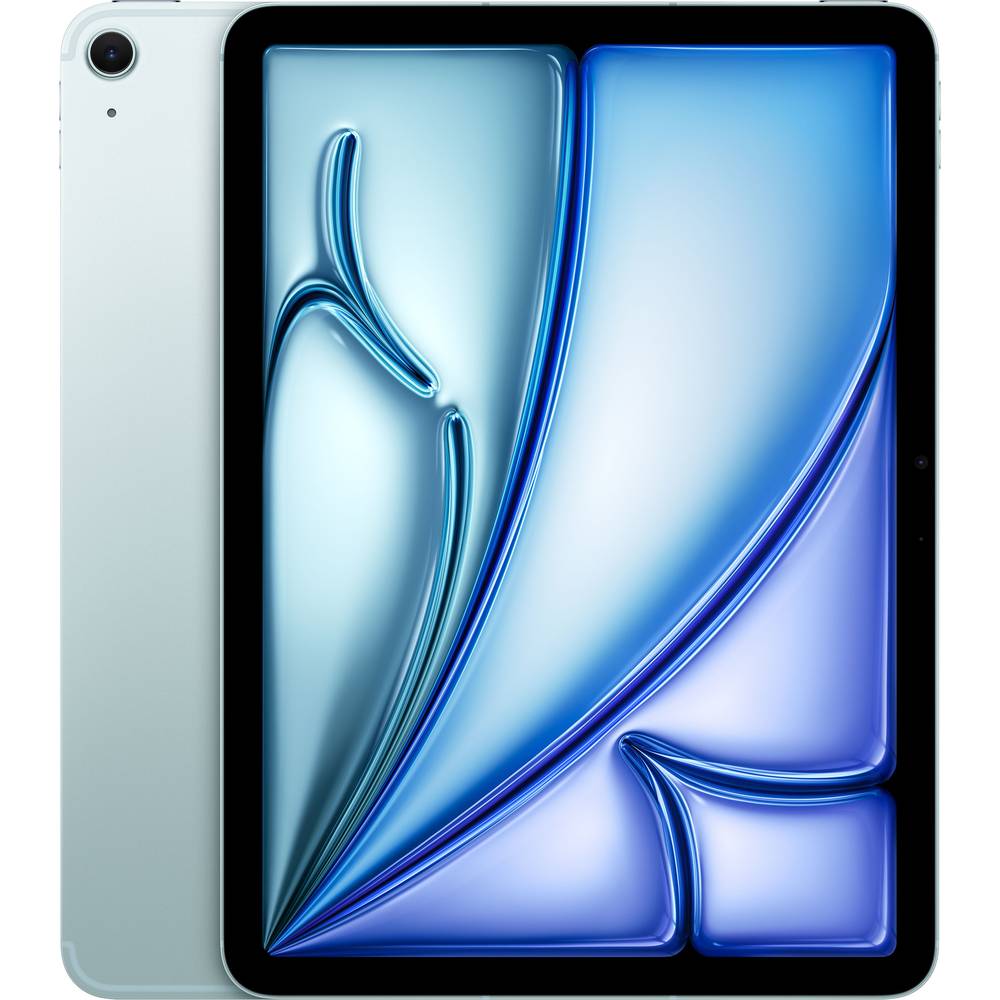 Apple iPad Air 11 (2024) UMTS/3G, LTE/4G, 5G, WiFi 128 GB Blauw iPad 27.9 cm (11 inch)  M2 iPadOS 17 2360 x 1640 Pixel