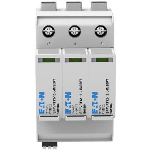 Eaton EP-501960 SPPVRT12-15-2+PE Überspannungsschutz-Modul Überspannungsschutz für: Photovoltaik-Anlage 20 kA 1 St.