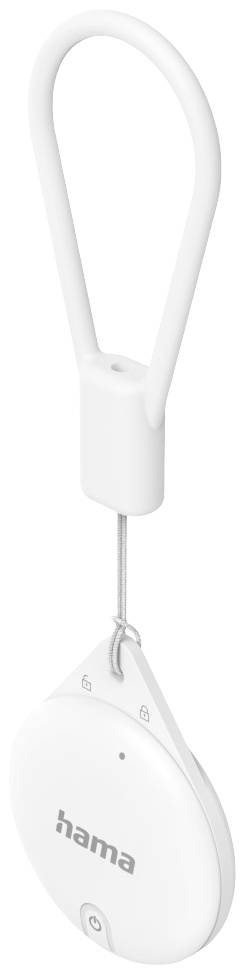 hama 00185815 Schlüsselfinder, Item Finder für Apple "Wo ist"-App, Bluetooth®, Weiß