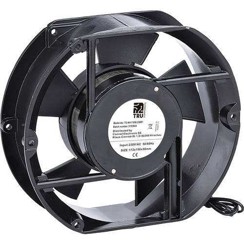 TRU COMPONENTS TC-NA17050-230B1 Axiallüfter 230 V/AC 299 m³/h (L x B x H) 172 x 150 x 50 mm