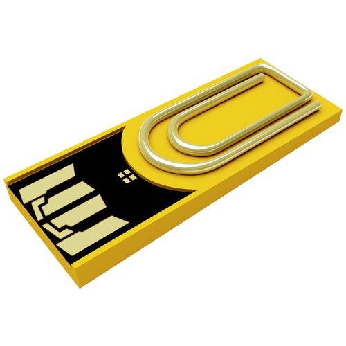 Xlyne clip/me USB-Stick Bulk 8 GB Gelb CM08LY002 USB-A (USB 2.0)