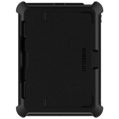Schwarzes, robustes Tablet-Case mit dem Logo 'OTTERBOX' auf der Rückseite, geeignet für den Schutz eines elektronischen Geräts.