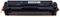 Schwarze Tonerkartusche mit der Aufschrift 'G&G Select GS-HCF540XU'. Sie hat einen grünen Clip an der rechten Seite.