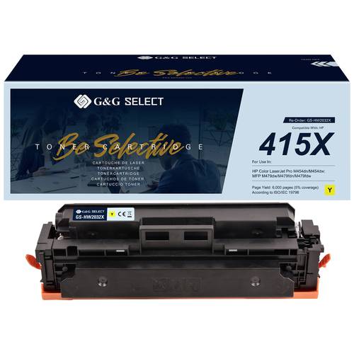 G&G Toner ersetzt HP 415X Kompatibel Gelb W2032X GS-HW2032X(415X)