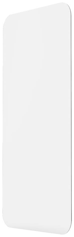 Ein weißes, rechteckiges Paneel mit abgerundeten Ecken; dient wahrscheinlich dekorativen Zwecken oder als Hintergrundelement.