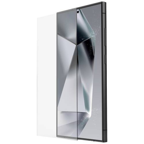 hama 00222714 Handy-Schutzglas Clear Protect für Samsung Galaxy S24 Ultra, Montagehilfe