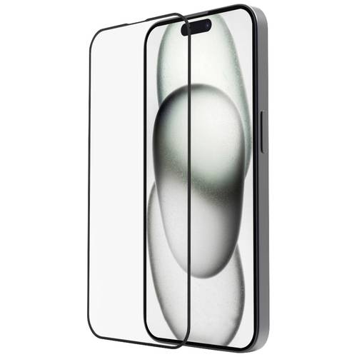 hama 00222720 Handy-Schutzglas Extreme Protect für Apple iPhone 15 Plus, Montagehilfe