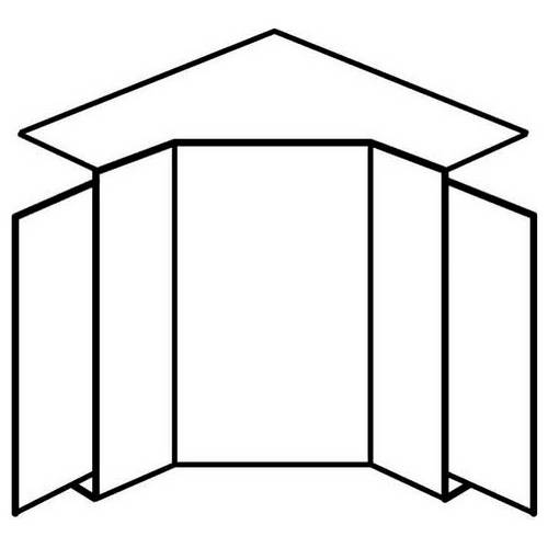 Hager M54617030 Inneneck (B x H) 90 mm x 60 mm 1 St. Grau