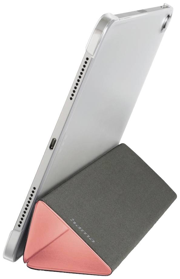 hama 00227005 Tablet-Hülle Fold Clear für Apple iPad Air 13 (2024), Coral
