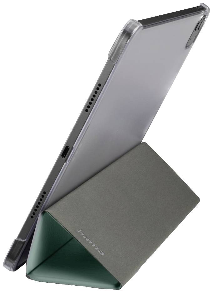 hama 00227039 Tablet-Hülle Fold Clear für Apple iPad Pro 11 (2024), Grün