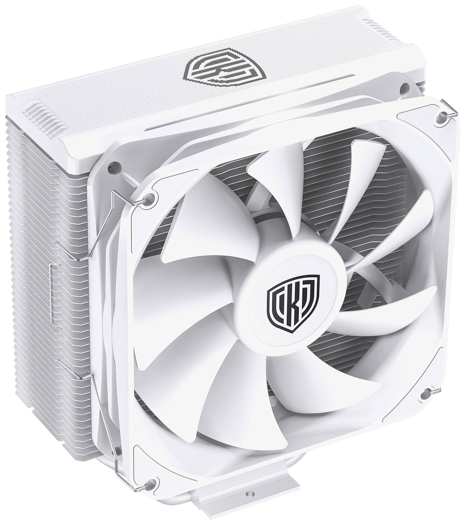 Kolink Kolink Umbra EX180 White Edition CPU Cooler - 120 mm CPU-Kühler mit Lüfter Intel® LGA 1700, Intel® LGA 1200, Inte