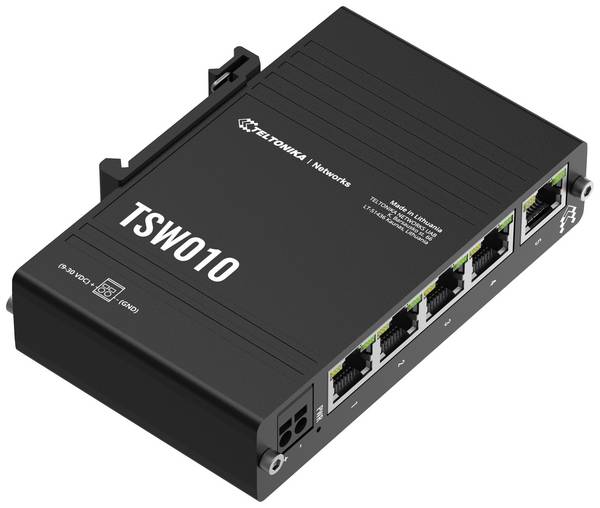 Teltonika TSW010 TSW010 Ethernet Switch  100 MBit/s