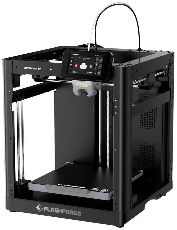 Flashforge Adventurer 5M 3D Drucker  beheizbares Druckbett, inkl. Filament, flexibles Metallbett