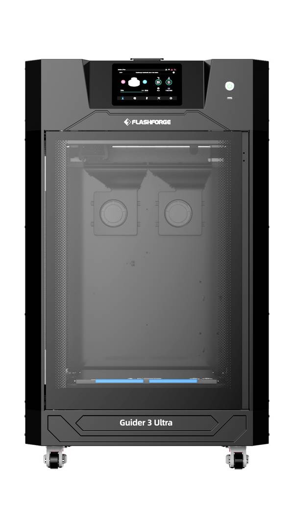 Flashforge Guider 3 Ultra 3D Drucker beheizbares Druckbett, Dual-Düsen-System (Dual Extruder), flexibles Metallbett, inkl. Gehäuse, inkl. Software, integrierte Kamera