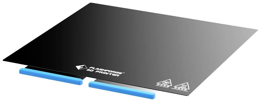 Flashforge Flexibele drukplaat inclusief PC-coating Geschikt voor:  Guider 3 Ultra G3U Spring Sheet Assembly 20003917001