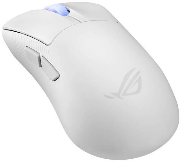 Asus ROG Keris II WL Ace Gaming-Maus Bluetooth® Optisch Weiß 7 Tasten 42000 dpi Ergonomisch, Beleuchtet