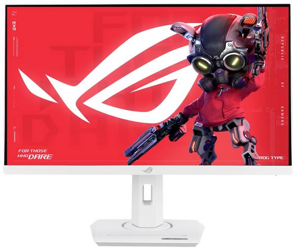 Asus ROG Strix XG27ACS-W Gaming Monitor  EEK F (A - G) 68.6 cm (27 Zoll) 2560 x 1440 Pixel 16:9 1 ms DisplayPort, HDMI®, Kopfhörer (3.5 mm Klinke), USB-C® IPS LED