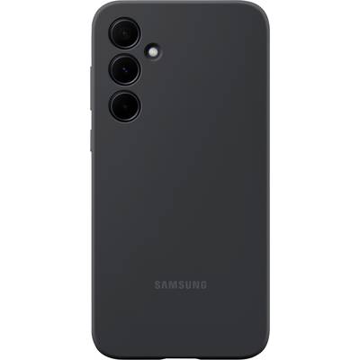 Samsung Silicone Case Backcover Samsung Galaxy A35 5G Schwarz Stoßfest EF-PA356TBEGWW