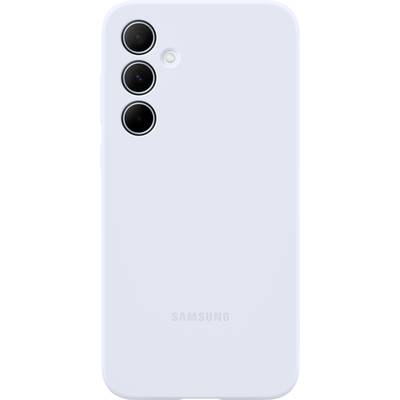 Samsung Silicone Case für Galaxy A35 Backcover Samsung Galaxy A35 5G Hellblau Stoßfest EF-PA356TLEGWW