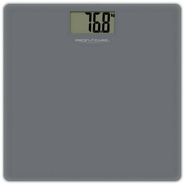 Profi-Care PC-PW 3122 Personenwaage 331222 digital Wägebereich (max.)=180 kg Grau