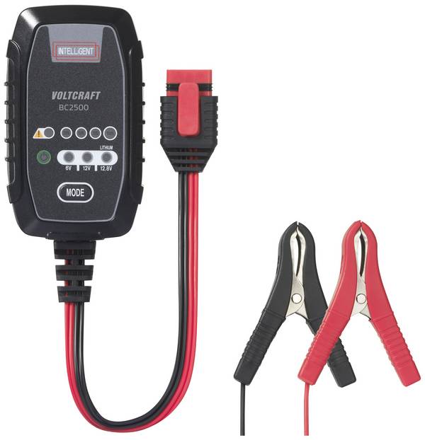 VOLTCRAFT BC2500 VC-16015905 Automatikladegerät 6 V, 12 V 2.5 A