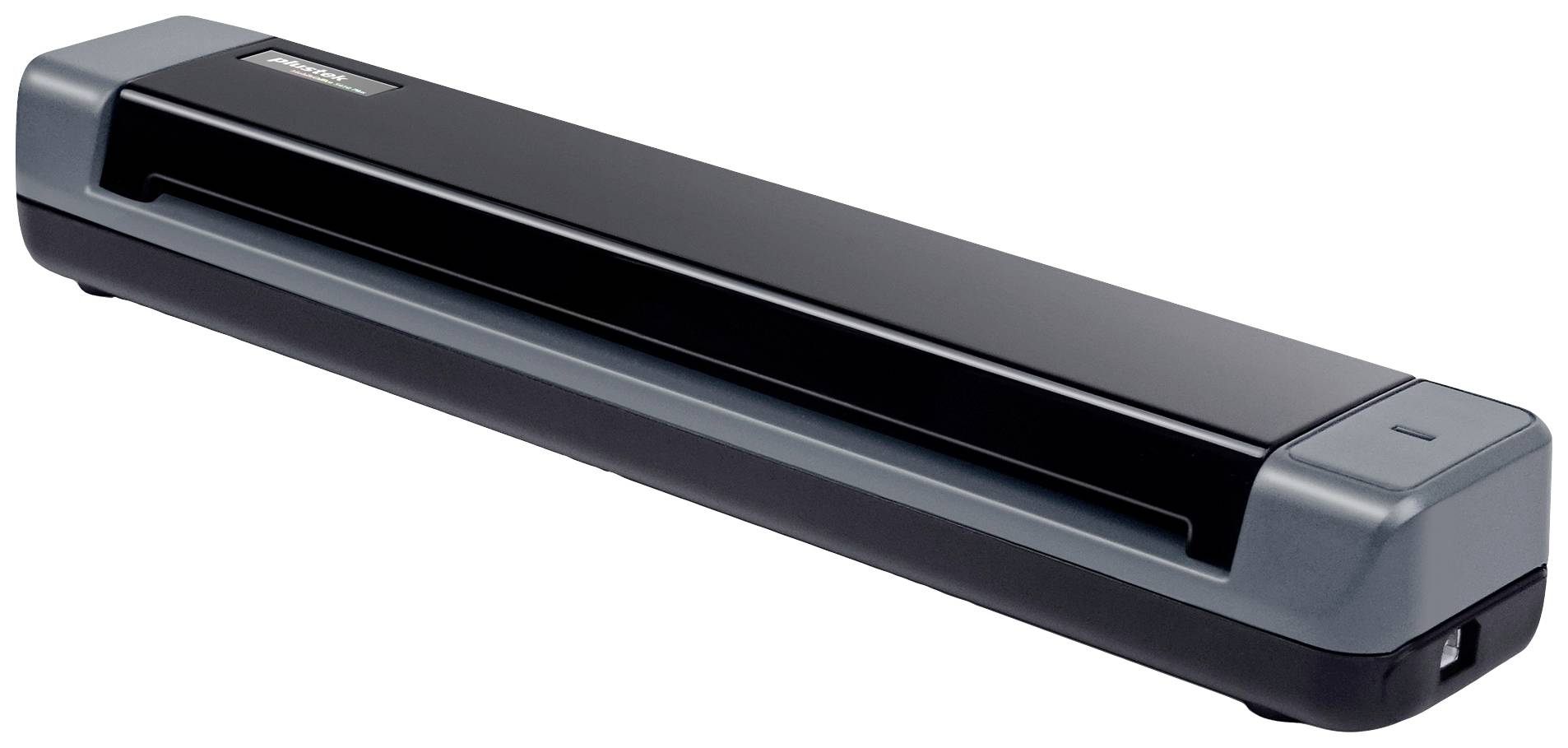 Ein tragbarer Scanner mit kompaktem Design, ideal zum digitalen Erfassen von Dokumenten unterwegs.