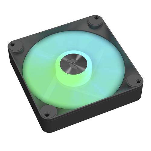 APNX APNX FP1-140 PWM Lüfter, ARGB, - 140mm, schwarz PC-Gehäuse-Lüfter (B x H x T) 140 x 140 x 30 mm