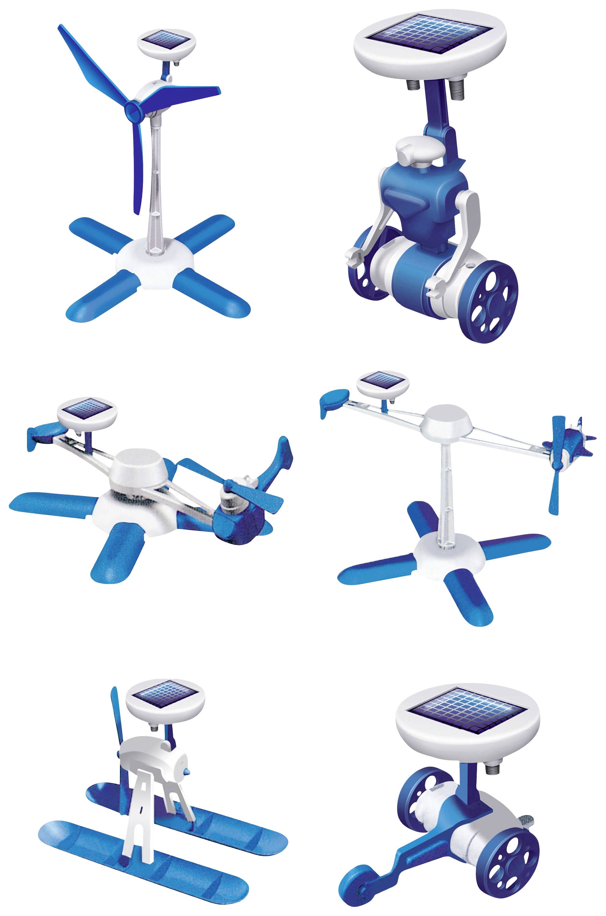 CREATHEK 2111 Creathek Solar 6 in 1 Roboter Solarexperimentierkasten