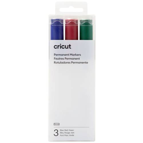 Cricut Venture Markers Stiftset Rot, Grün, Blau