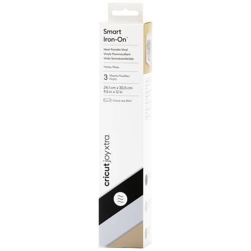 Thumbnail - Cricut Smart Iron-On Joy Xtra Folien-Set Schnittbreite 30.5 cm Schwarz, Gold, Silber