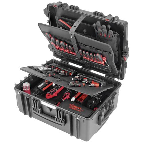 Cimco GIGANT XL 176846 Elektriker Trolley-Koffer bestückt 36teilig