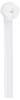 TRU COMPONENTS TC-12814152 Kabelbinder 200 mm 4.8 mm Natur mit Metallzunge, chemische Beständigkeit 100 St.